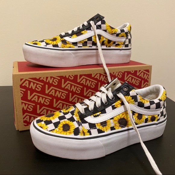 platform sunflower vans